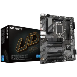 Материнская плата/ MB GIGABYTE INTEL B760 s1700, 4xDDR5(192GB), HDMI 2.0/DP, 1xPCIe 4.0x16, 4xPCIe 3.0x16, 1xLAN, 4xSATA 6Gb/s, 2xM.2, 1xUSB-C, 1xUSB 3.2, 4xUSB 2.0, 1xPS/2, ATX