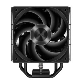 Кулер для процессора/ CPU Cooler PCCooler RZ400 V2 BK (230W, 4-pin PWM, 155mm, Al/Cu, 4x6mm, 1x120mm, 86.73CFM, 32dBA, 2200RPM, S: 1851/1700/1200/115X, AM5/AM4, black)