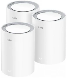 Wi-Fi Mesh-система/ AX3000 Wi-Fi 6 Mesh 2.5G Solution 3-Pack, Dual-Band,  Chipset MT7981BA+MT7976CN+RTL8221B, 802.11ax/ac/a/b/g/n,  2402Mbps at 5GHz + 574Mbps at 2.4GHz,  2.5G WAN+GE LAN, 5 internal antennas,  MU-MIMO, DDNS, Zerotier/Wireguard/OpenVPN/IPS