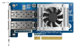 Сетевая карта/ QNAP QXG-25G2SF-CX6 Dual Port 25 GbE SFP28 PCIe Gen4 x8 NIC
