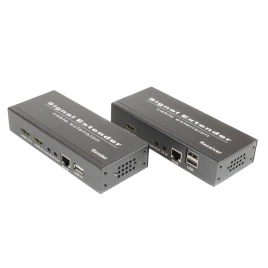 Комплект/ OSNOVO Комплект для передачи HDMI, USB, аудио, RS232 и ИК управления по сети Ethernet. Расстояние передачи "точка-точка" до 190м. Порты USB приемника предназначены только для подключения клавиатуры и мыши