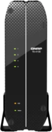 Сетевое хранилище без дисков/ SMB QNAP TS-410E-8G NAS fanless 4 2.5 SSD trays. Intel Celeron J6412 4-core 2.0-2.6 GHz, 8 GB RAM (max), 2x2.5 GbE, 4xUSB 3.2 Gen 2 (10Gbps),1xHDMI