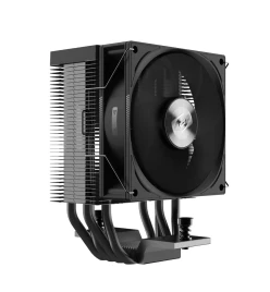 Кулер для процессора/ CPU Cooler PCCooler R400 (180W, 4-pin PWM, 133mm, Al/Cu, 4x6mm, 1x92mm, 40.94CFM, 30dBA, 2200RPM, S: 1851/1700/1200/115X, AM5/AM4, black)