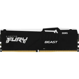 Память оперативная/ Kingston 64GB 6000MT/s DDR5 CL40 DIMM (Kit of 4) FURY Beast RGB XMP