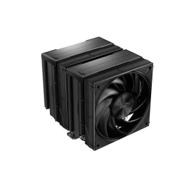 Кулер для процессора/ CPU Cooler SAMA A60B (265W, 4-pin PWM, 156.5mm, 6x6mm, 2x120mm, 78CFM, 29dBA, 2200RPM, S: 1851/1700/1200/115X, AM5/AM4, black)