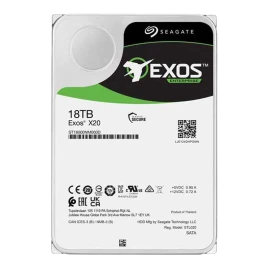 Жесткий диск/ HDD Seagate SAS 18Tb Exos X20 12Gb/s 7200 256Mb 1 year warranty (replacement ST18000NM004J)