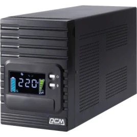 Источник бесперебойного питания Powercom Smart King Pro+ SPT-1000 LCD 800Вт 1000ВА черный/ UPS Powercom Smart King Pro+ SPT-1000 LCD 800W 1000Va black