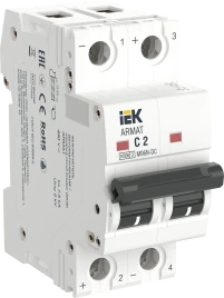 ARMAT Авт. выкл. M06N-DC 2P C 2А IEK