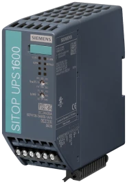 SITOP UPS1600 20A USB БЛОК БЕСПЕРЕБОЙНОГО ЭЛЕКТРОПИТАНИЯ С USB-ИНТЕРФЕЙСОМ ВХОД: DC 24 V ВЫХОД: DC 24 V/20 A