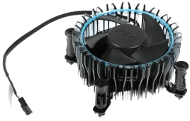 Кулер Intel RM1 M23901 Soc-1700/1851 черный 4-pin 16-29dB Al+Cu 95W 350gr brown box [RM1 M23901]