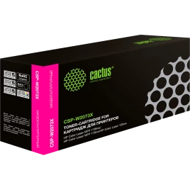-/ Картридж лазерный Cactus CSP-W2073X 117X пурпурный (1300стр.) для HP Color Laser 150a/150nw/178nw MF