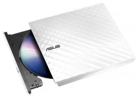 Оптический привод ASUS DVD-RW SDRW-08D2S-U LITE/WHT/G/AS белый USB внешний RTL [SDRW-08D2S-U LITE/WHT/G/AS]