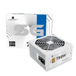 Блок питания 750W/ Power Supply Thermalright, 750W 80+ Gold (ATX, 3.1, PCIe 5.1, Non-modular, 1x24(20+4)pin, 1xCPU 8(4+4)pin, 2xPCIe*2 8(6+2)pin, 5xSATA3, 1x12+4pin (12VHPWR PCIe 5.1 12+4pin 600mm), 3xMOLEX4pin, Active, 120x120mm, 150x140x86mm, APFC, whit