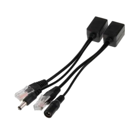 Passive PoE инжектор и сплиттер до 60V/ Passive PoE инжектор и сплиттер до 60V. Комплект позволяет подать данные и питание на IP устройства без поддержки PoE. Рабочее напряжение: 5V-60V DC. Скорость передачи данных: 10/100 Мбит/с. Пины питаниия PoE: 4,5(+