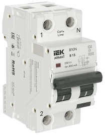 ARMAT АВДТ B10N 1P+NP B13 300мА тип A (36мм) IEK