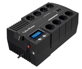 ИБП CyberPower BR700E, Line-Interactive, 700VA/420W,  8 (4+4) Schuko розеток, USB./ UPS CyberPower BR700E, Line-Interactive, 700VA/420W, 8 (4+4) Schuko sockets, USB.