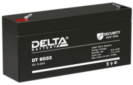 АКБ Delta DT 6033 (125мм) (6V, 3,3Ah)