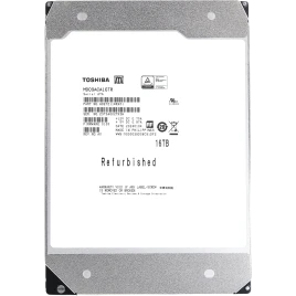 Жесткий диск/ HDD Toshiba MD09 SATA3 16Tb 3.5" 7200 512Mb OFFICIAL RECERTIFIED 1 year warranty (replacement MG08ACA16TE, ST16000NM000J, ST16000NM001G, MG11ACA16TE, MG09ACA16TE, WUH721816ALE6L4)