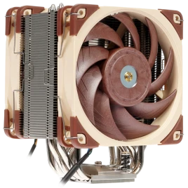 Кулер для процессора/ CPU Cooler Noctua NH-U12A (169W, 4-pin PWM, 158mm, Al/Cu, 7x6mm, 2x120x120x25mm, 60CFM, 22.6dBA, 2000RPM, S: 1851/1700/1200/115X, AM5/AM4, Beige/Brown)