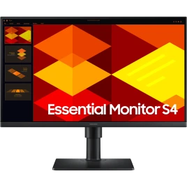 ЖК монитор/ Монитор Samsung S24D400GAI 24'', 1920x1080, IPS, 16:9, 178x178, 250nit, 100Hz, 5ms, 2HDMI/DP, 2USB-A, Audio out, HAS, H.Adj. 150, Tilt, Pivot, Swivel, IntPWR, 100X100VESA, Black, 3y