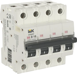 ARMAT Авт. выкл. M10N 4P B 16А IEK