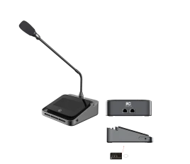 Цифровой микрофонный пульт делегата, сенсорный  экран 4,3"/ [TS-0310A] Full Digital Conference Delegate Unit