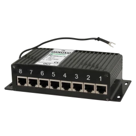 Грозозащита IP-сетей/ SP-IP8/1000(ver.2) Устройство грозозащиты для локальной вычислительной сети (скорость до 1000 Мбит/с) на 8 портов.