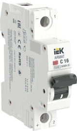 ARMAT Авт. выкл. M06N-DC 1P C 16А IEK