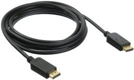 Кабель KingPrice KP-DP-v1.2-1.5m ver1.2 DisplayPort (m) DisplayPort (m) 1.5м черный [KP-DP-V1.2-1.5M]
