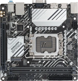 Материнская плата ASUS PRIME H610I-PLUS-CSM Soc-1700 Intel H610 2xDDR5 mini-ITX AC`97 8ch(7.1) GbLAN+VGA+HDMI+DP [PRIME H610I-PLUS-CSM]