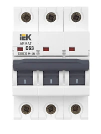 ARMAT Авт. выкл. M10N 3P C 63А IEK