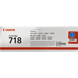 Тонер-картридж/ CLBP CARTRIDGE 718 C EUR