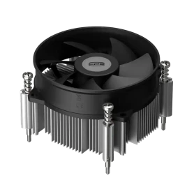 Кулер для процессора/ CPU Cooler PCCooler R95-I (95W, 4-pin PWM, 60mm, Al/Cu, -mm, 1x95mm, 38.61CFM, 31.2dBA, 2800RPM, S: 1200/115X/1700/1851, silver, black)