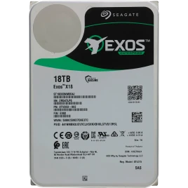 Жесткий диск/ HDD Seagate SAS 18Tb Exos X18 12Gb/s 7200 256Mb LOGO LENOVO (clean pulled) 1 year warranty (replacement MG09SCA18TE, WUH721818AL5204)