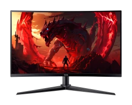 Монитор/ ACER Nitro XZ270UX6bmiiphx 27'', ZeroFrame, Curved 1500R, Black, 16:9, VA, 2560x1440, 1 / 0,5 (GTG, Min.)ms, 250cd, 220Hz, 2xHDMI(2.1) + 1xDP(1.4) + SPK + Audio Out, Speakers 2Wx2, sync: FreeSync Premium, hdr: HDR 10, hadj 120, Vesa:75x