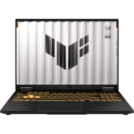 Ноутбук/ ASUS TUF F16 FX608JMI-TU254 16"(1920x1200 (матовый, 144Hz) IPS)/Intel Core i5 14450HX (2.4Ghz)/16384Mb/512PCISSDGb/noDVD/Ext:nVidia GeForce RTX 5060(8192Mb)/Cam/BT/WiFi/70WHr/war 1y/2.2kg/Jaeger Gray/DOS