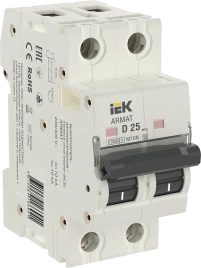 ARMAT Авт. выкл. M10N 2P D 25А IEK