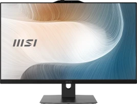Моноблок/ MSI Modern AM272P 1M-864XRU   27"(1920x1080 IPS)/Intel Core 3 100U(1.2Ghz)/8192Mb/256PCISSDGb/noDVD/Int:Intel® Graphics/Cam/BT/WiFi/war 1y/7.5kg/Black/DOS + Wireless KB+M