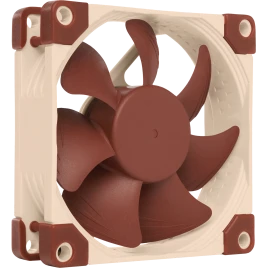 Кулер для корпуса/ Case Cooler Noctua NF-A8 5V PWM (80x80x25mm, 4-pin PWM, 32.6CFM, 17.7dBA, 2200RPM, Beige/Brown)
