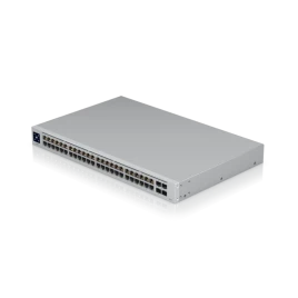 Коммутатор/ 48-port, Layer 2 PoE switch with a silent, fanless cooling system.195W total PoE availability