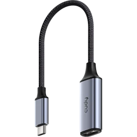 Адаптер USB-C — HDMI/ USB-C To 4K@60Hz HDMI adapter, Host: USB-C, 1 x HDMI 4K@60Hz, Aluminum alloy, compatible with MacBook, Mac Pro, Mac mini, iMac, Surface Pro, XPS, Flash Drive, Mobile HDD