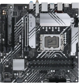 Материнская плата ASUS PRIME B660M-A WIFI D4 Soc-1700 Intel B660 4xDDR4 mATX AC`97 8ch(7.1) GbLAN RAID+HDMI+DP [PRIME B660M-A WIFI D4]