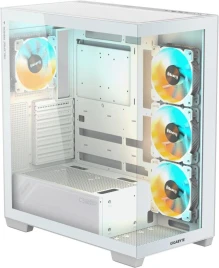 Корпус Gigabyte GB-C500PI ST белый ATX 6x120mm 3x140mm 2xUSB3.0 audio bott PSU [28300-C500W-1CKR]