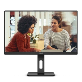 AOC 24E3QAF 23.8'', 1920x1080, IPS, 75hz, 20M:1, 300cd, 4ms, VGA, HDMI 1.4, DP 1.2, Speakers, H. adj 150mm, pivot, VESA, 3Y, Black