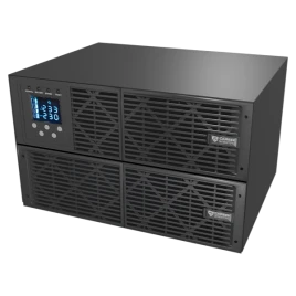 Источник бесперебойного питания/ UPS Сайбер Электро ЭКСПЕРТ-II-10000Р Онлайн, Стойка/Напольный 10000ВА10000Вт. USB/RS-232/SNMP Slot/EPO//Relay/ByPass (4 IEC С13);(4) C19; Клеммная колодка (1) (12В /9Ач. х 16) 4U