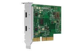Карта расширения/ QNAP QXP-T32P Dual Port Thunderbolt 3 Adapter, 2 Thu