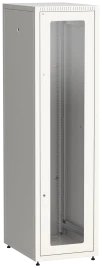 ITK LINEA E 47U 600х800мм стекл. пер. дв. задн. метал. сер.