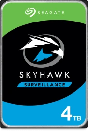 Жесткий диск/ HDD Seagate SATA3 4Tb 5400 Skyhawk Surveillance 256Mb 1 year warranty (replacement ST4000VX013, ST4000VX005)