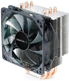 Кулер Deepcool Gammaxx 400 Blue Basic Soc-AM5/AM4/1200/1700/1851 черный 4-pin 18-30dB Al+Cu 130W 640gr Ret (DP-MCH4-GMX400P-BL) [DP-MCH4-GMX400P-BL]
