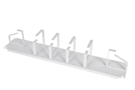 Горизонтальный кабельный органайзер 19" 2U, 6 колец